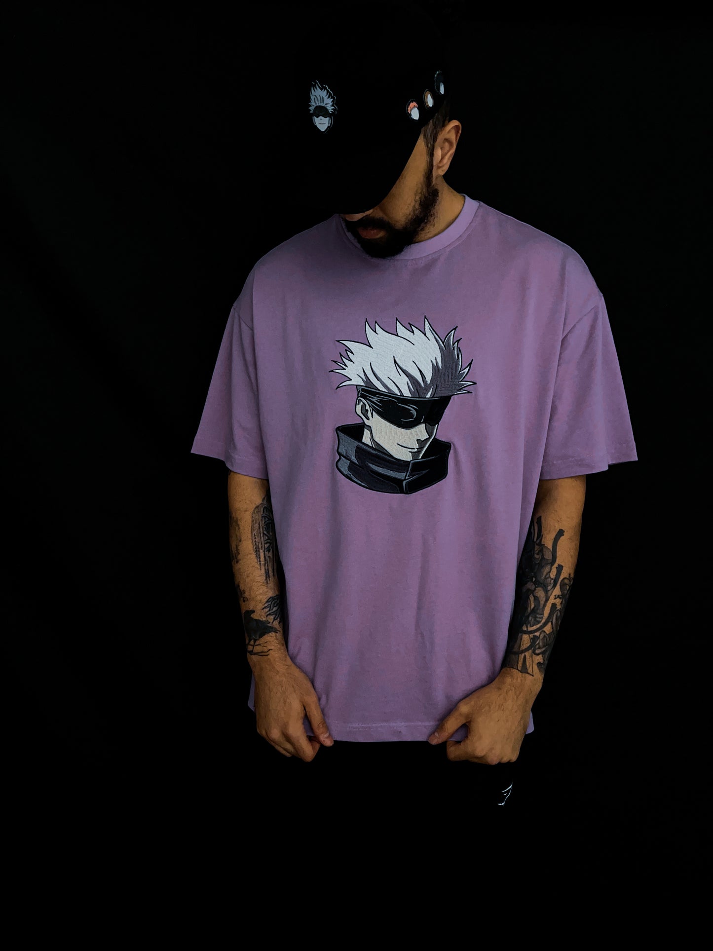 Best Sensei oversized shirt - Purple
